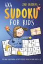 Sudoku For 2nd Graders: 4x4 Fun And Challenging Activity Puzzle Book For Kids Ages 6-8 - Paperback