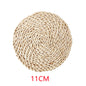 Straw Woven Tea Mat, Table Mat, Placemat