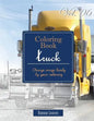 Big Truck Collection: Gray Scale Photo Adult Coloring Book, Mind Relaxation Stress Relief Coloring Book Vol6: Series of coloring book for ad - Paperback