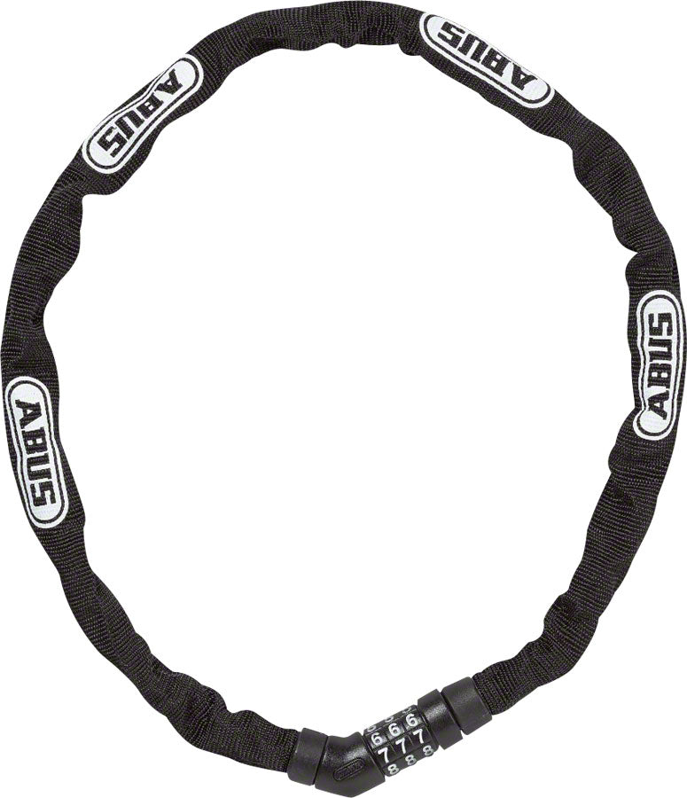 ABUS Steel-O-Chain 4804C Combination Lock: 75/4mm Black