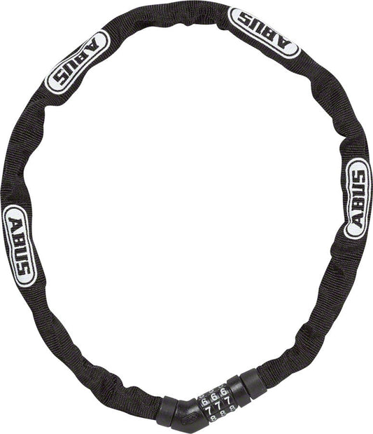 ABUS Steel-O-Chain 4804C Combination Lock: 75/4mm Black