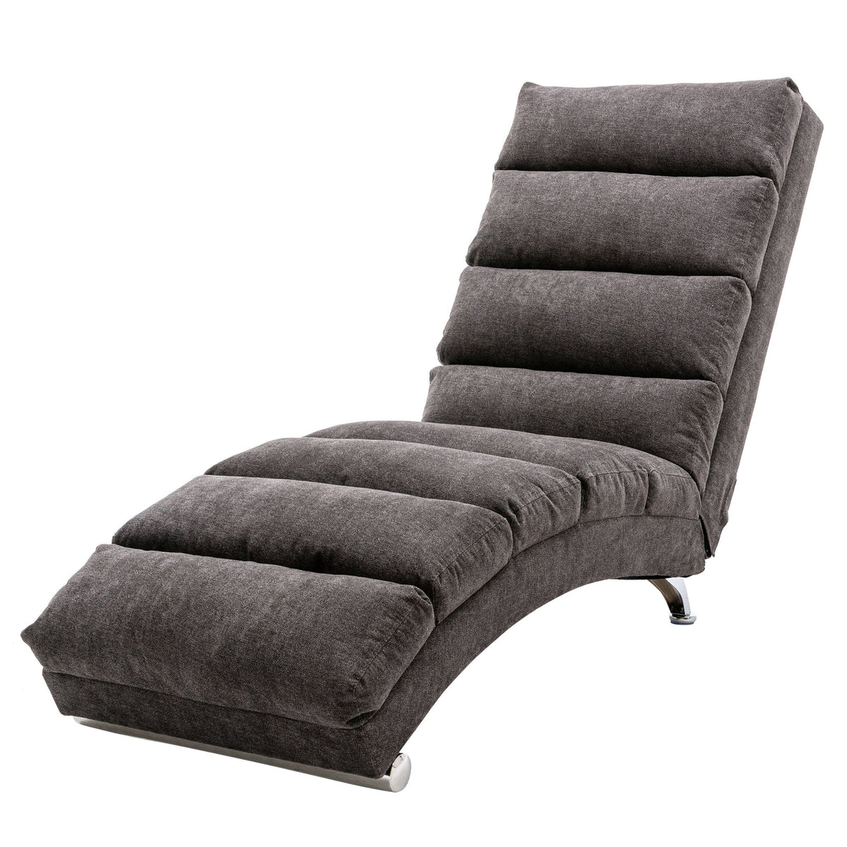 Massage Chaise Lounge Indoor With Remote Control, Ergonomic Electric Massage Lounger
