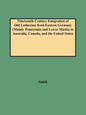 Nineteenth-Century Emigration of Old Lutherans from Eastern Germany (Mainly Pomerania and Lower Silesia) to Australia, Canada, and the United States - Paperback