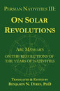 Persian Nativities III: Abu Ma'shar on Solar Revolutions - Paperback