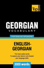 Georgian vocabulary for English speakers - 3000 words - Paperback