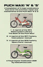 Puch Maxi 'n' & 's' a Compilation of 3 Major Overhaul, Repair and Maintenance Publications - Paperback