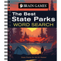 Brain Games - The Best State Parks Word Search: State Parks for All 50 States! - Spiral