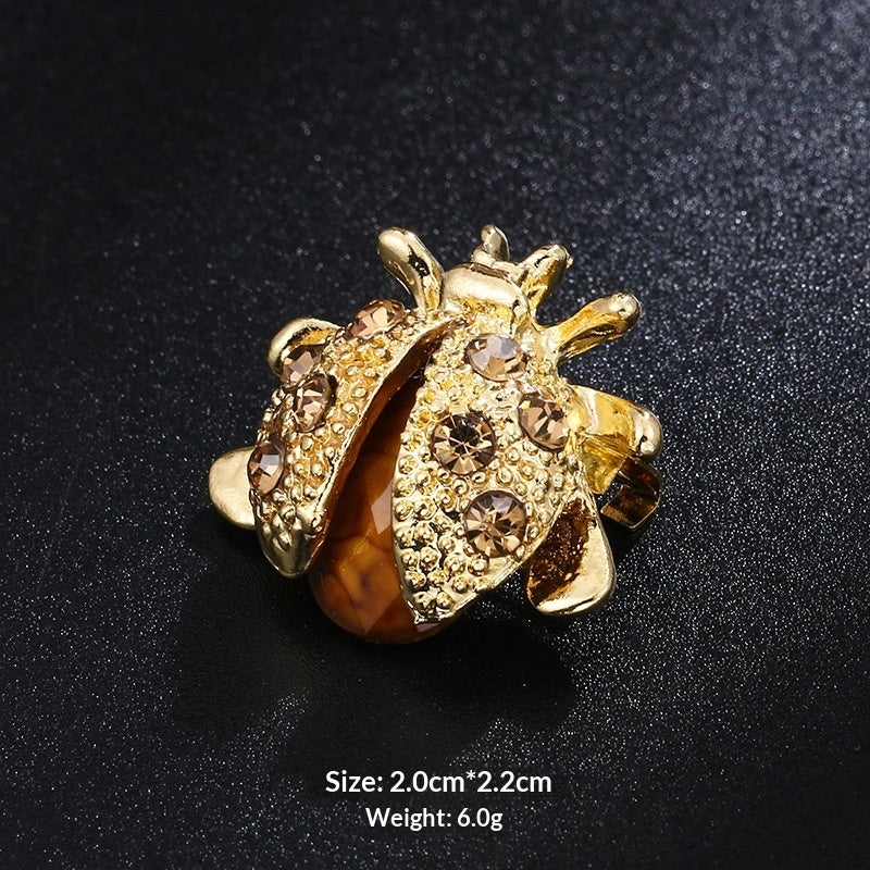 Cute Animal New Style Oil-Drop Bee Brooch