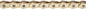 KMC HL1 Narrow Chain - Single Speed 3/32" 100 Links Half Link Chain Gold
