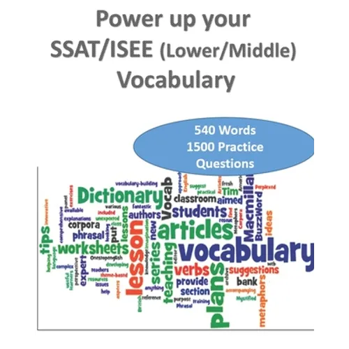 Power up your SSAT/ISEE (Lower/Middle) Vocabulary - Paperback