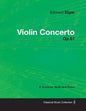Edward Elgar - Violin Concerto - Op.61 - A Score for Violin and Piano - Paperback