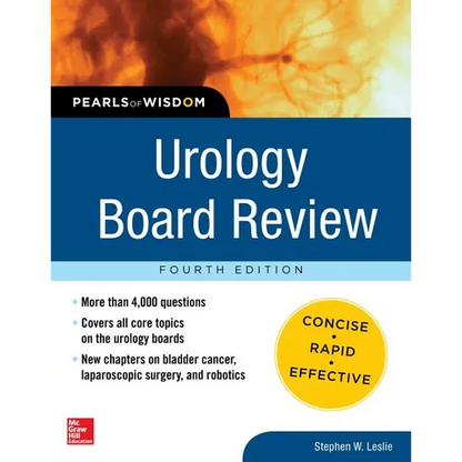 Urology Board Review Pearls of Wisdom, Fourth Edition - Paperback