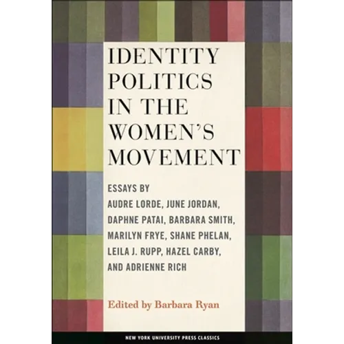 Identity Politics in the Women's Movement - Paperback