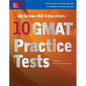 McGraw-Hill Education 10 GMAT Practice Tests - Paperback