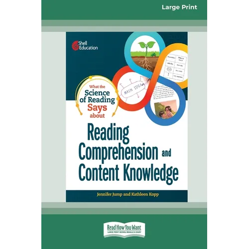 What the Science of Reading Says about Reading Comprehension and Content Knowledge [Standard Large Print] - Paperback