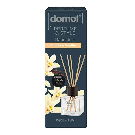 Domol Bourbon Vanilla Room Fragrance - Long Lasting, Eco-Friendly FSC Certified Home Fragrance, 1.69 fl oz