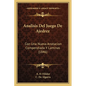 Analisis Del Juego De Ajedrez: Con Una Nueva Anotacion Compendiada Y Laminas (1846) - Paperback