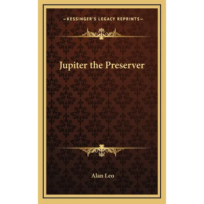 Jupiter the Preserver - Hardcover