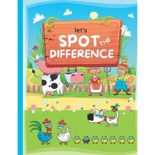 Spot the Differences Kids Activity Book: Fun Activity Book for Kids - Paperback