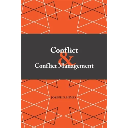 Conflict and Conflict Management - Paperback
