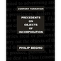 Company Formation: Precedents on Objects of Incorporation - Paperback