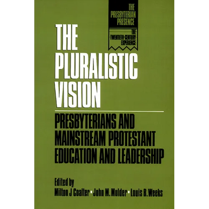 Pluralistic Vision - Paperback