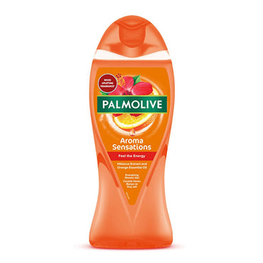 Palmolive Aroma Sensations Energizing Bath and Shower Gel with Amber Flower Extract - Natural Ingredients, Scented Bath Products, Energizing Shower Gel