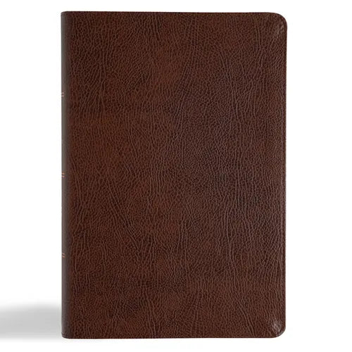 CSB Oswald Chambers Bible, Brown Bonded Leather: Includes My Utmost for His Highest Devotional and Other Select Works by Oswald Chambers - Bonded Leather