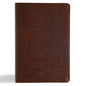CSB Oswald Chambers Bible, Brown Bonded Leather: Includes My Utmost for His Highest Devotional and Other Select Works by Oswald Chambers - Bonded Leather