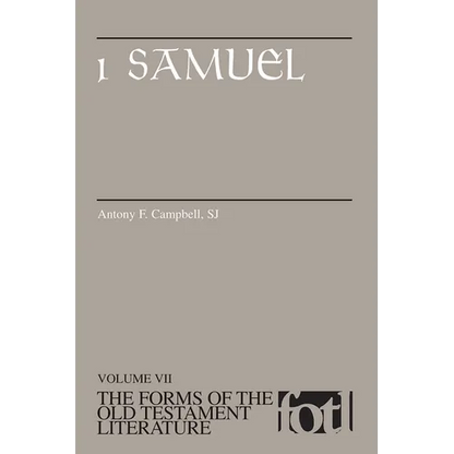 1 Samuel - Paperback