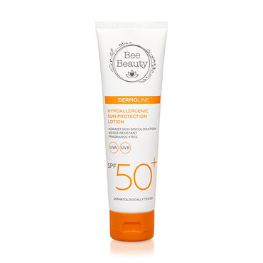 Bee Beauty Hypoallergenic Sunscreen Lotion SPF 50+ - Fragrance-Free, Moisturizing Sun Protection for Sensitive Skin