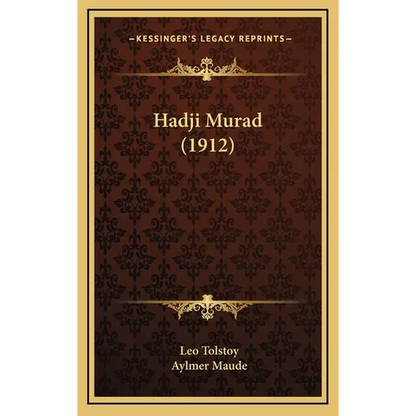 Hadji Murad (1912) - Hardcover