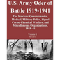 U.S. Army Oder of Battle 1919-1941 The Services: Quartermaster, Medical, Military Police, Signal Corps, Chemical Warfare, and Miscellaneous Organizati - Paperback