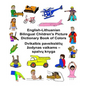 English-Lithuanian Bilingual Children's Picture Dictionary Book of Colors - Paperback