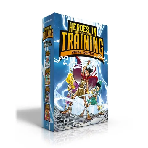 Heroes in Training Graphic Novel Mythical Collection (Boxed Set): Zeus and the Thunderbolt of Doom Graphic Novel; Poseidon and the Sea of Fury Graphic - Paperback