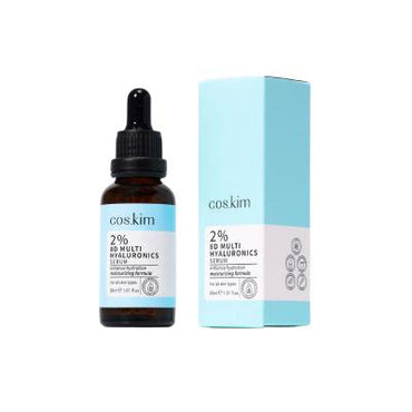 Coskim Hyaluronic Acid Serum - 8 Types of Hyaluronic Acid for Intense Moisturization & Anti-Aging, Vegan Skincare, 30 ml
