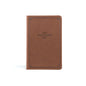 KJV Thinline Bible, Value Edition, Brown Leathertouch - Imitation Leather