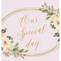 Our Special day, wedding guest book to sign (Hardback) - Hardcover