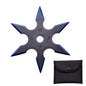 4" 6 Points Throwing Star with Pouch