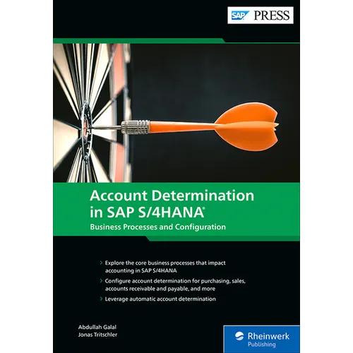 Account Determination in SAP S/4hana: Business Processes and Configuration - Hardcover