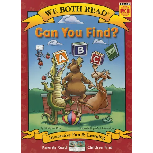 We Both Read-Can You Find? (an ABC Book) (Pb) - Nonfiction - Paperback