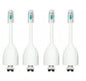 4 or 6-Pack: Replacement e-Series-Compatible Toothbrush Heads