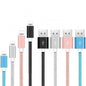 4-Pack: 6 Ft. Heavy Duty Braided iPhone USB Cable Charger Cord