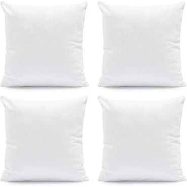 4-Pack: Decorative Throw Pillows Bed Sofa Couch Pillow Set Bounce Back Cushions