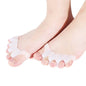 4-Pack: Toe Separator Bunion Toe Spacer for Overlapping Hammer Toe