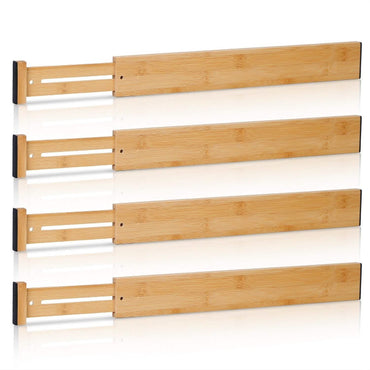 4-Piece: Adjustable Drawer Divider