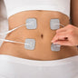 4-Piece: Reusable Self-Adhesive Replacement Electrode Pads