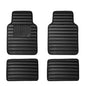 4-Piece Set: Heavy Duty Non-Slip Faux Leather Floor Mats