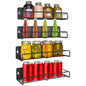 4-Piece: Strong Magnetic Spice Rack Organizer