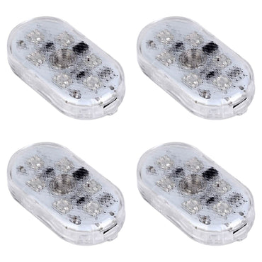 4-Pieces: Cordless Car Interior Light USB Rechargeable